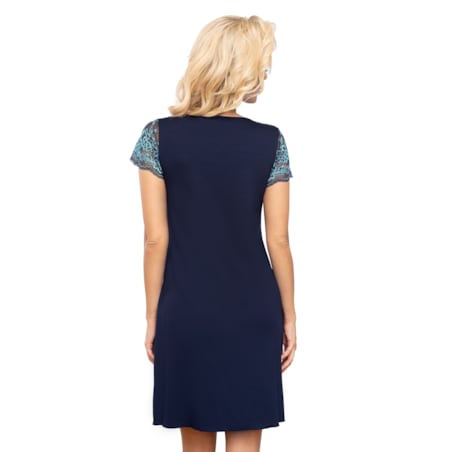 Koszulka 203 Dark Blue Granatowy, 36