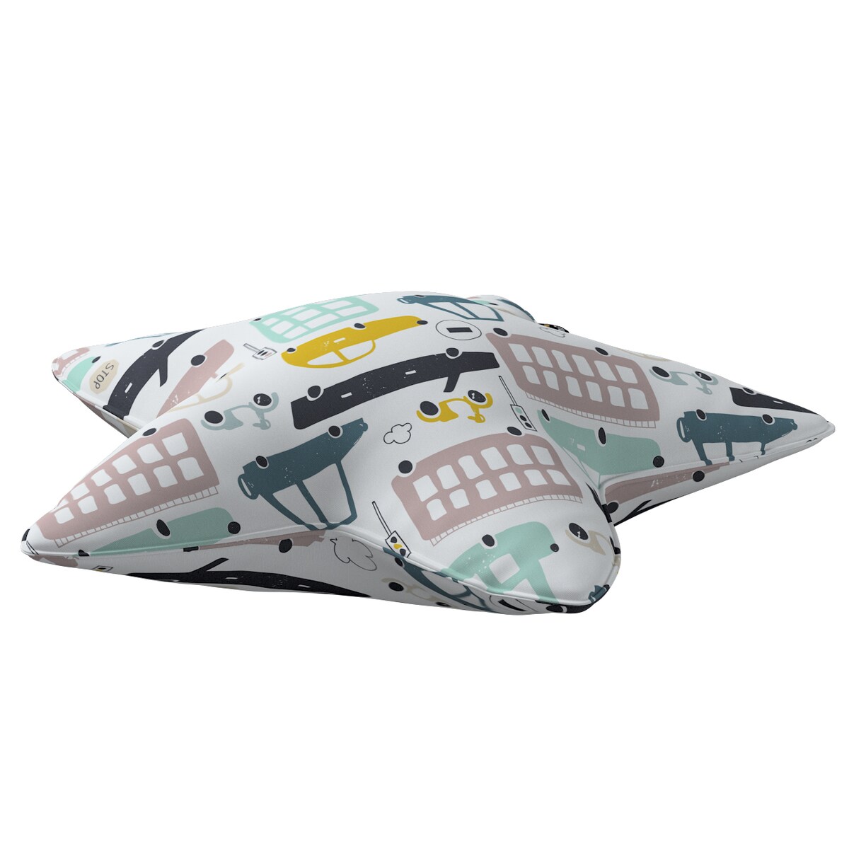 Poduszka Lucky Star, kolorowy, 52x15x52cm, Magic Collection