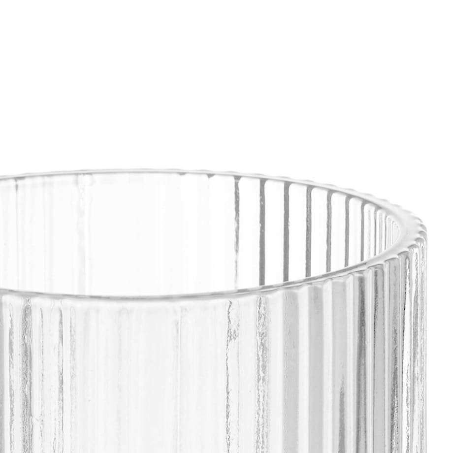 Szklanka w prążki, 270 ml, 6 sztuk