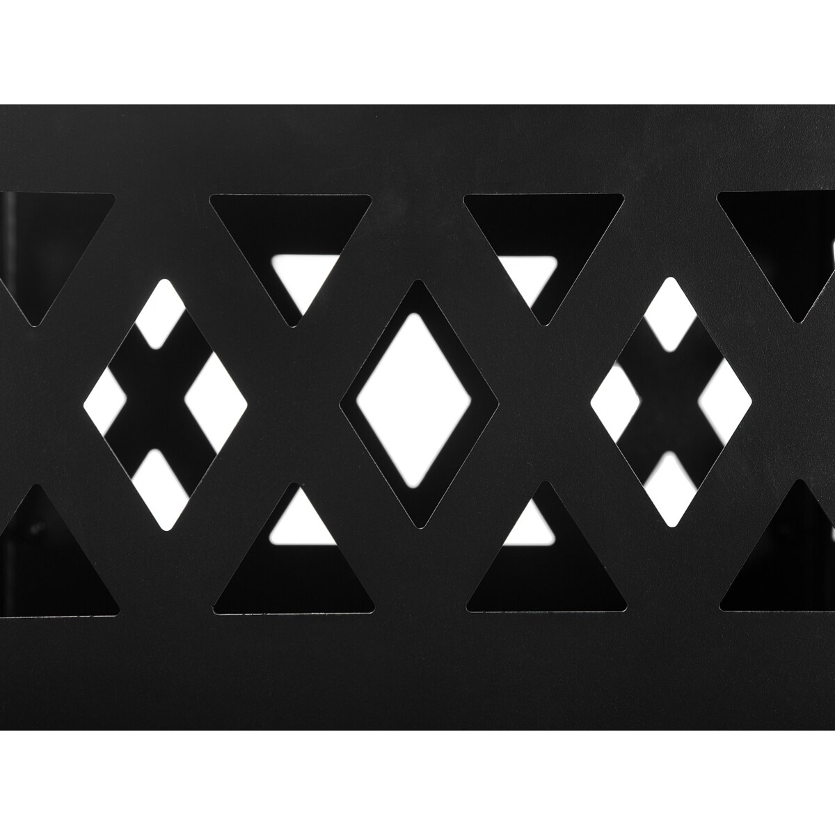 Palenisko ogrodowe z grillem stalowe czarne SHIGA