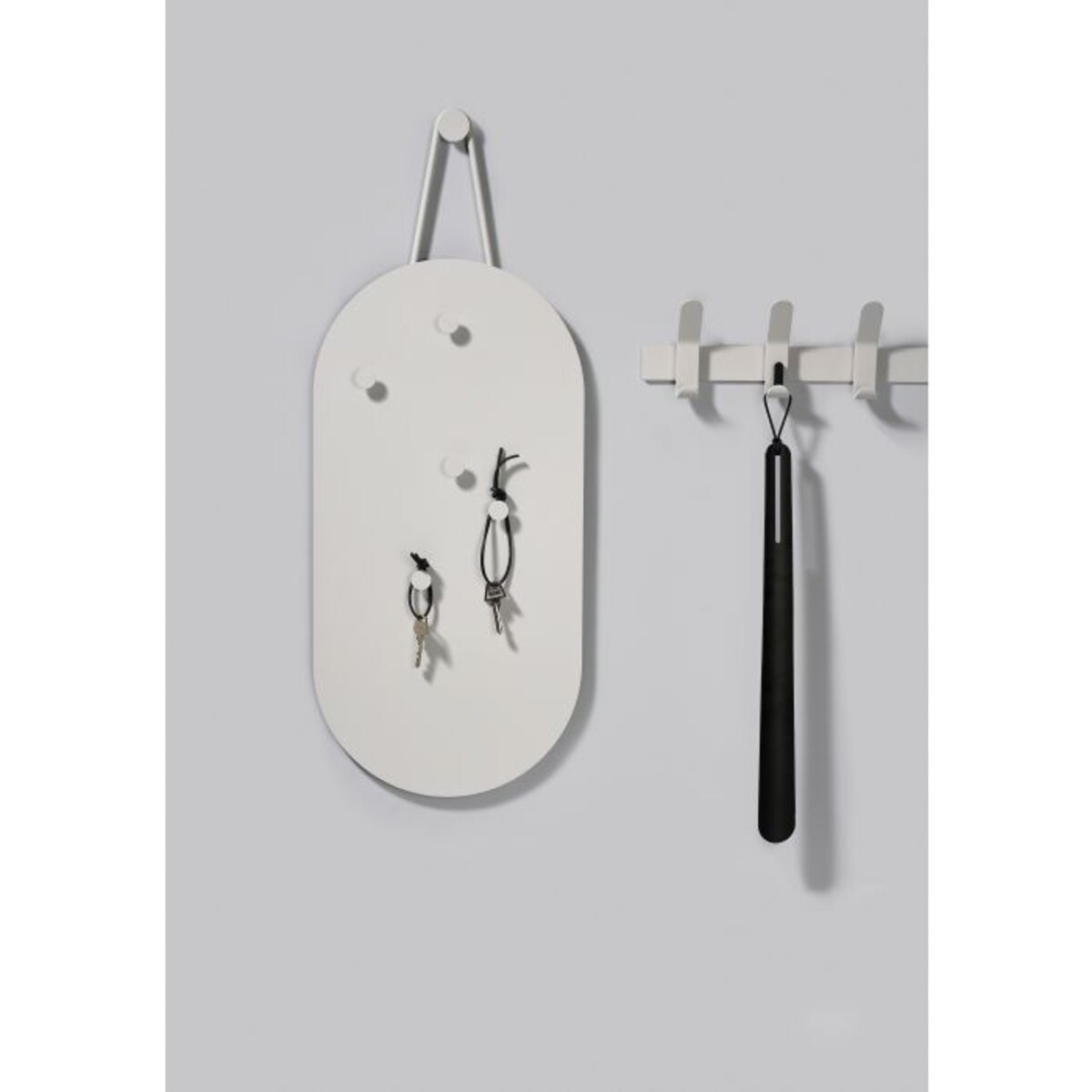 Wieszak ścienny A-rack Soft Grey 331833