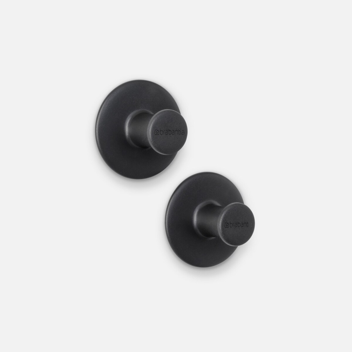 Haczyki na ręczniki 2 szt. ReNew czarne 280320