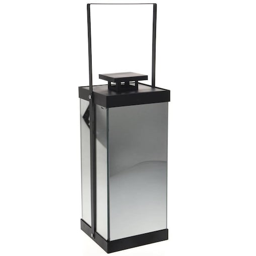 Lampion metalowy z oświetleniem LED