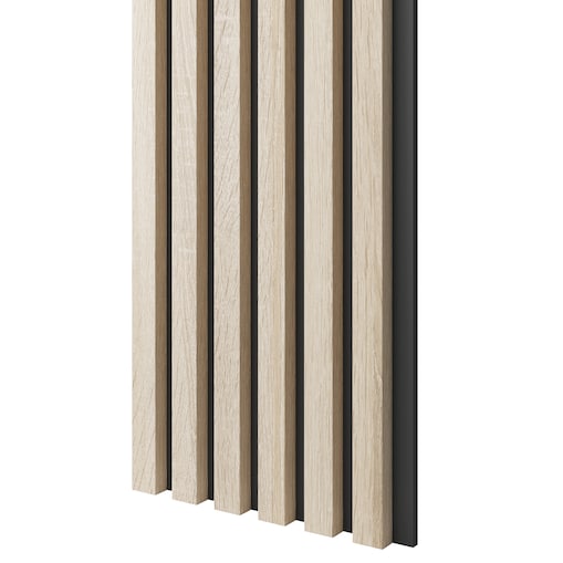 LAMELE SLIM NA PŁYCIE MDF - DĄB SONOMA