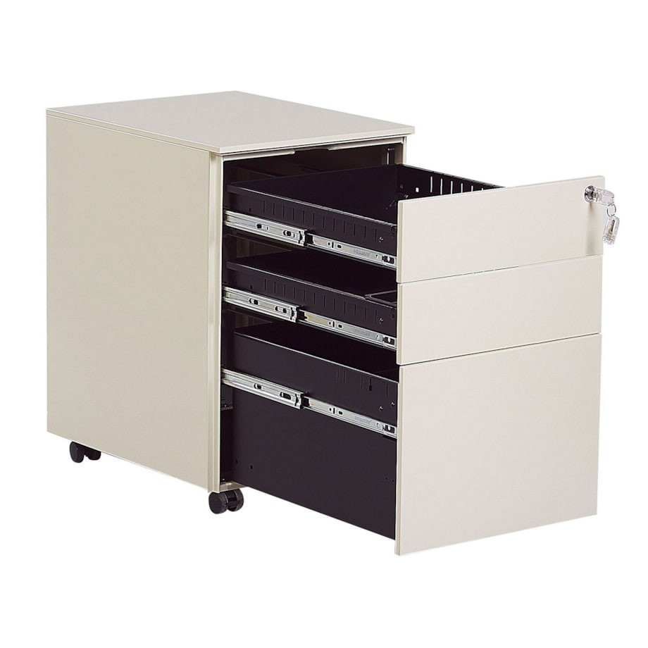 Szafka biurowa metalowa beżowa CAMI