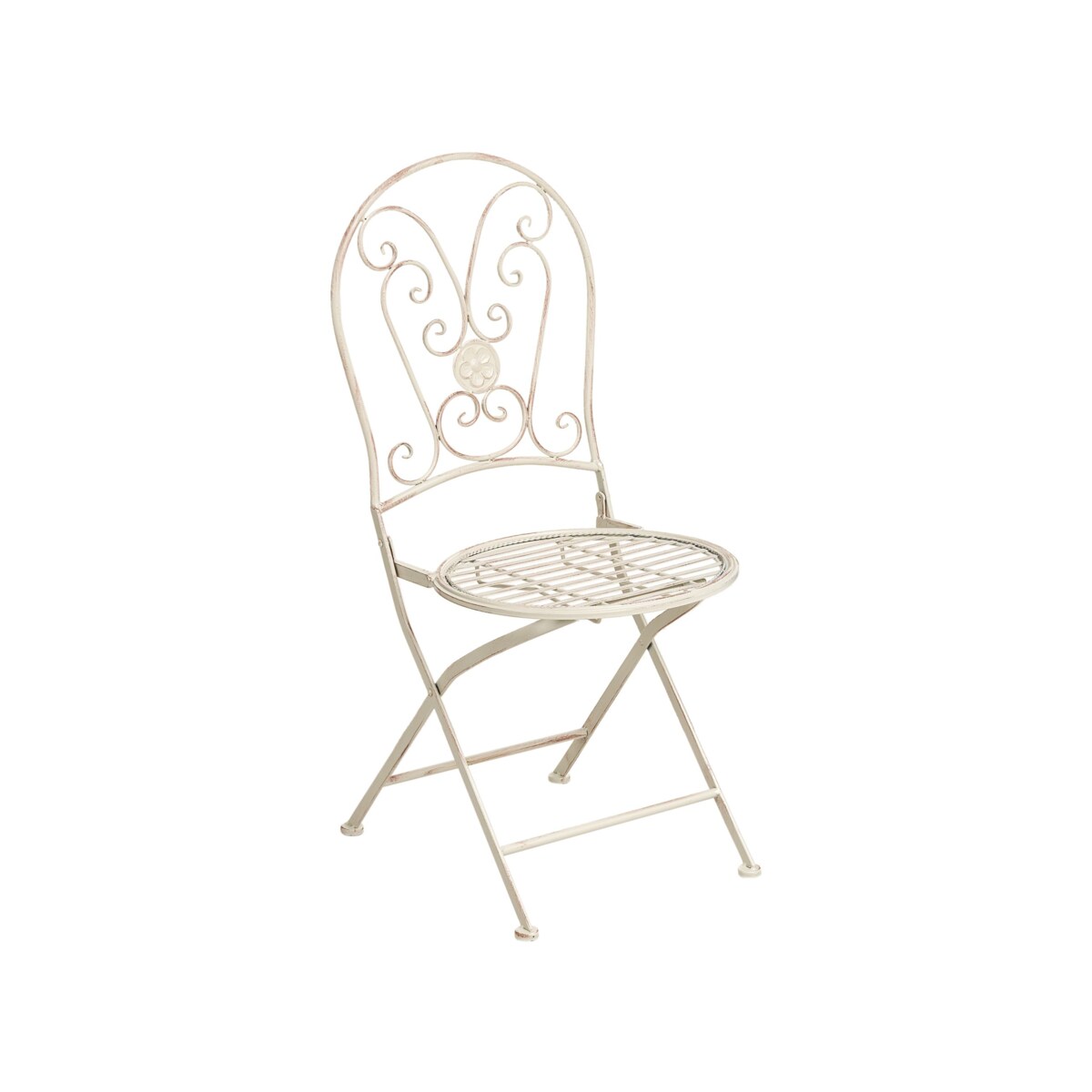 Zestaw mebli balkonowych COGGIA Metal Jasnobeżowy