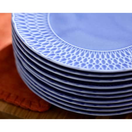 Talerz płytki 26 cm Sofia Szafirowa LB03