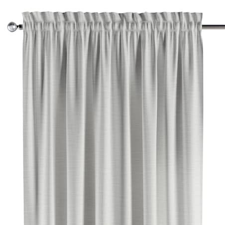 Zasłona na kanale z grzywką 1 szt. 130x245 ecru