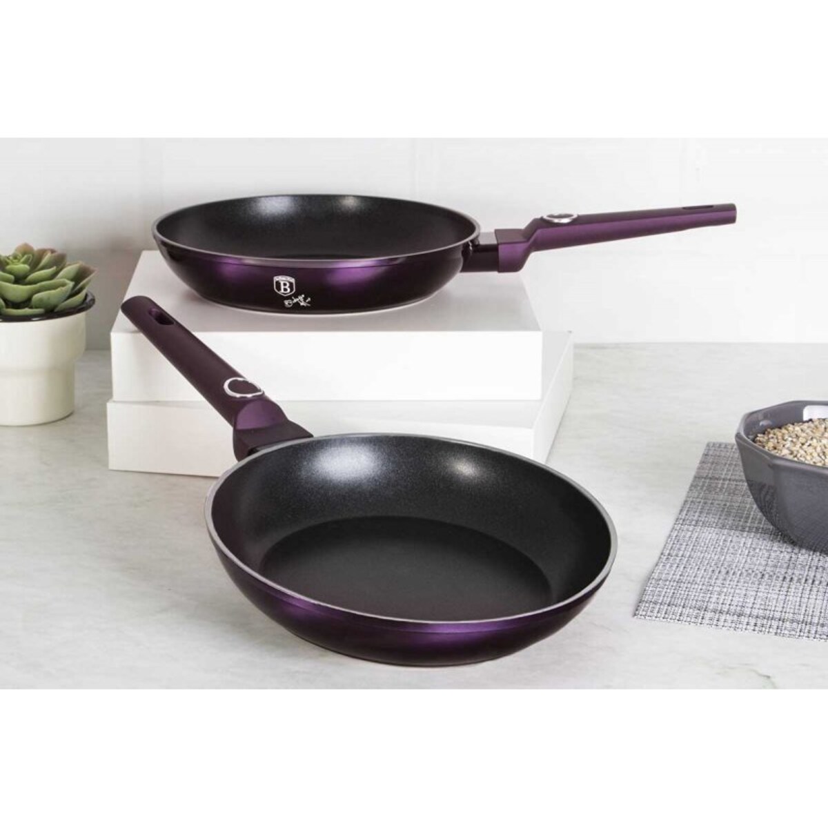 Zestaw Patelni Berlinger Haus 22/26Cm Bh-6789 Purple
