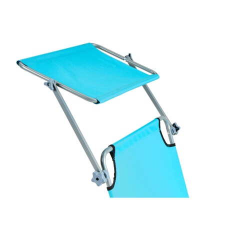 Leżak ogrodowy FOLIGNO Metal Turkusowy