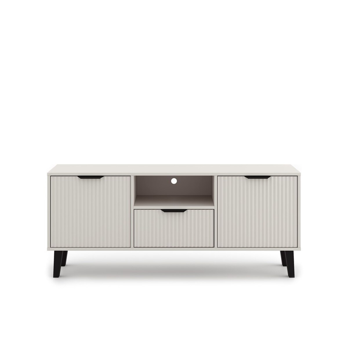 SZAFKA RTV Scandi 2D1S SLIM KASZMIR BEŻ