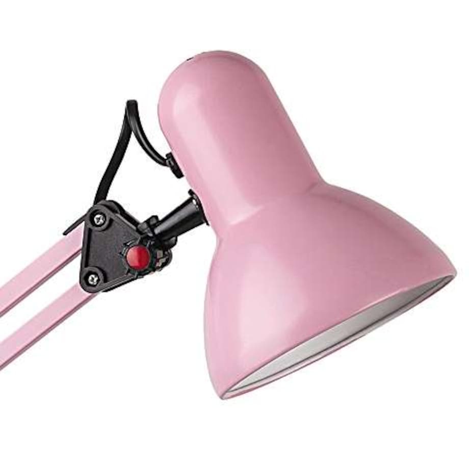 Stojąca LAMPA stołowa SAMSON 4179 Rabalux loftowa LAMPKA biurkowa regulowany reflektorek metalowy różowy