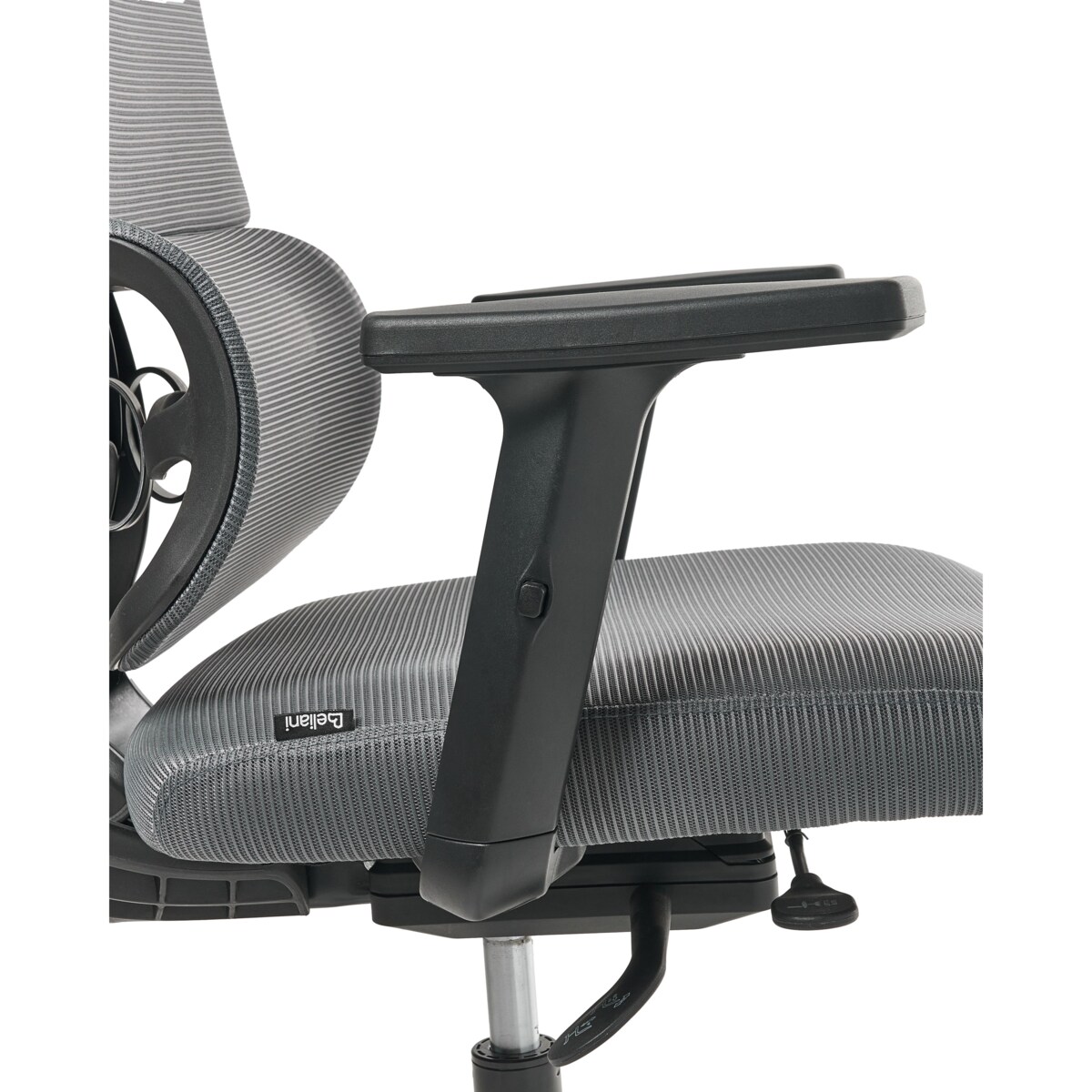 Fotel biurowy OMEGA Ciemnoszary