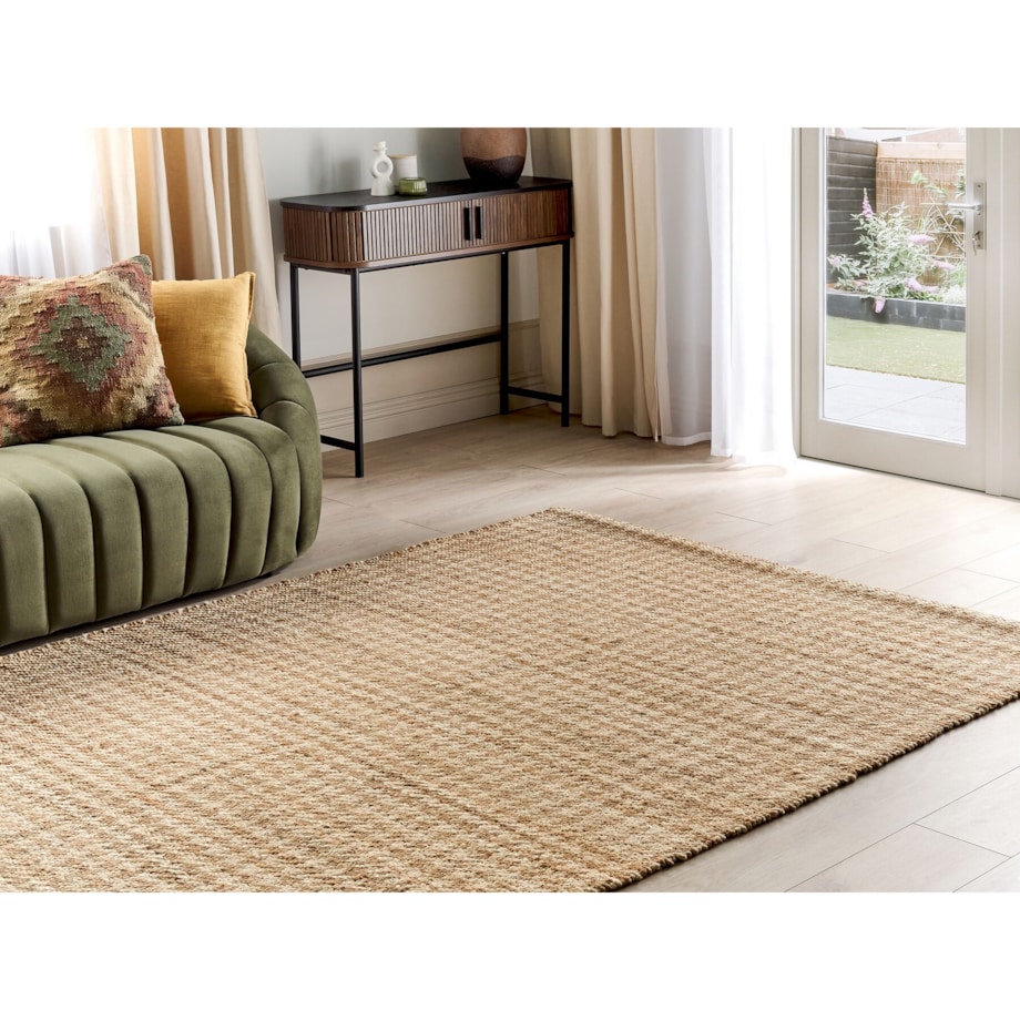 Dywan z juty 160 x 230 cm beżowy ARAPTEPE