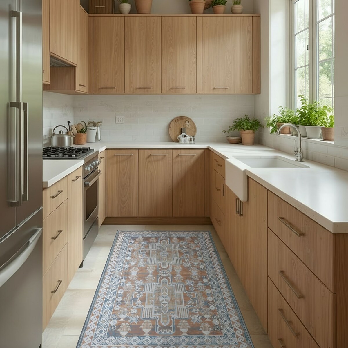 Dywan Klasyczny Sereno 80x200 cm Velvet Beżowy