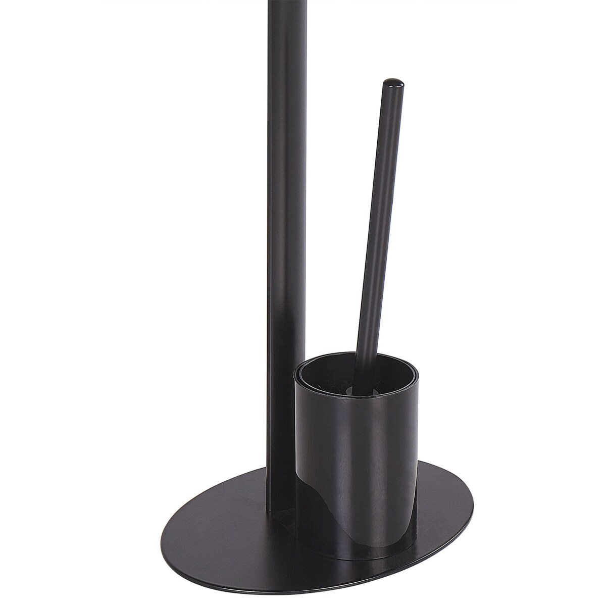 Stojak na papier i szczotkę toaletową czarny SARTO
