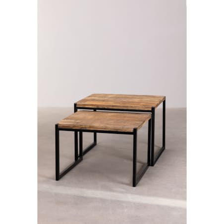 Stolik kawowy kolumna JAYA, Ø 38 x 43 cm