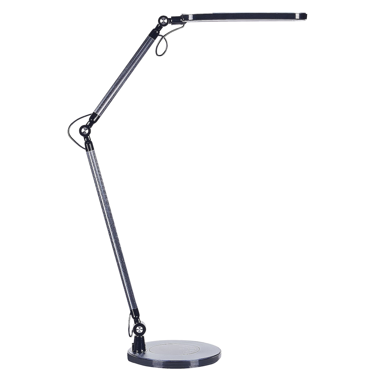Lampa biurkowa LED GRUS Ze ściemniaczem Metal Czarny