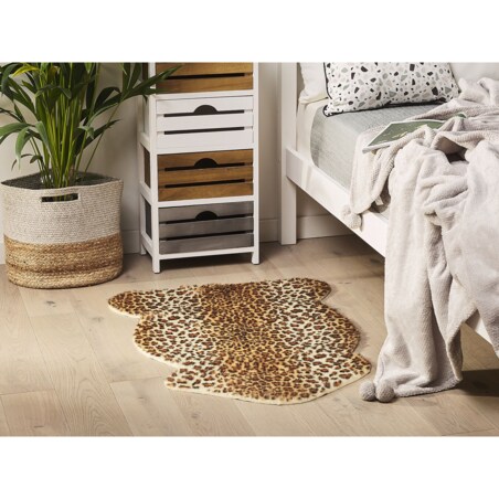 Dywan w panterkę brązowy NAMBUNG