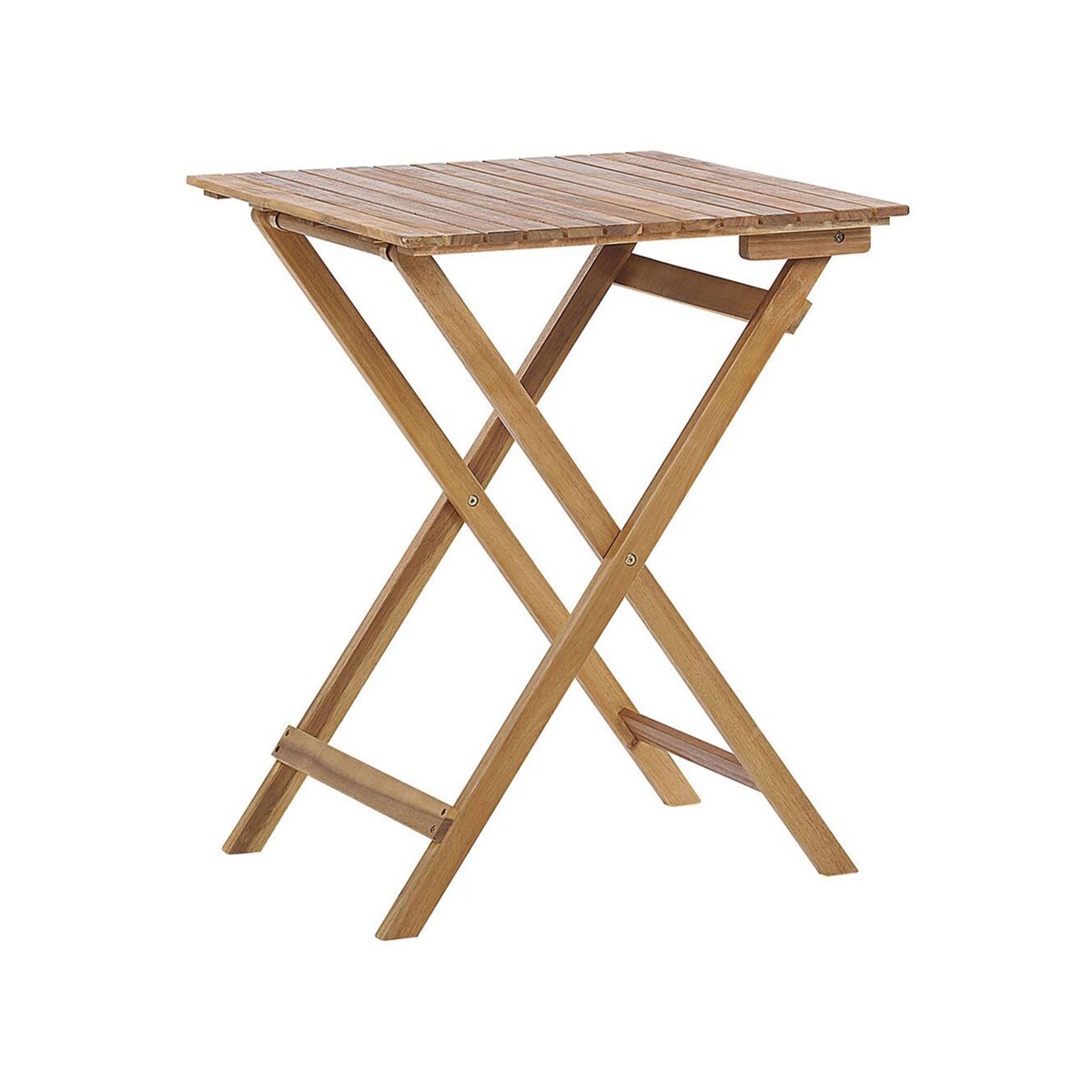 Zestaw mebli balkonowych drewniany jasny TERNI