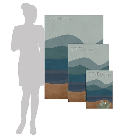 Obraz na płótnie View, 50 x 70 cm