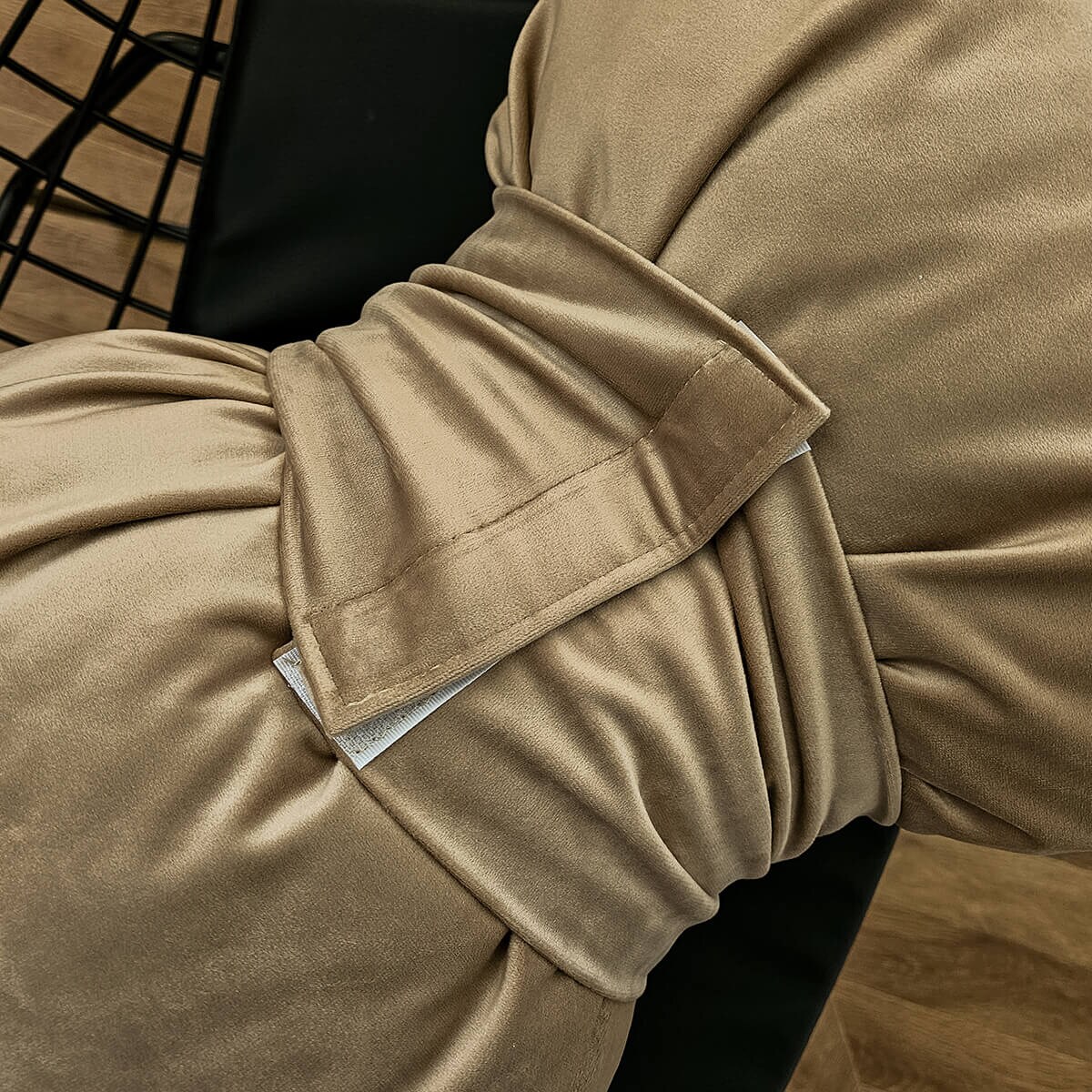 Poduszka XMAS wzór XM48 | Kokarda piaskowa 40 x 60 cm