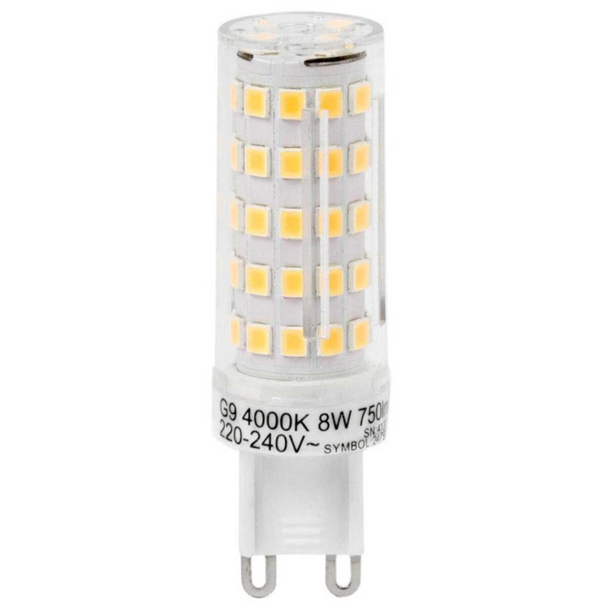 Ledowa żarówka 247910 G9 kapsułka 8W 750lm 230V biała neutralna