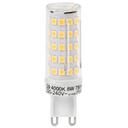 Ledowa żarówka 247910 G9 kapsułka 8W 750lm 230V biała neutralna