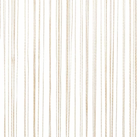 vidaXL Zasłony sznurkowe, 2 sztuki, 100 x 250 cm, beżowe