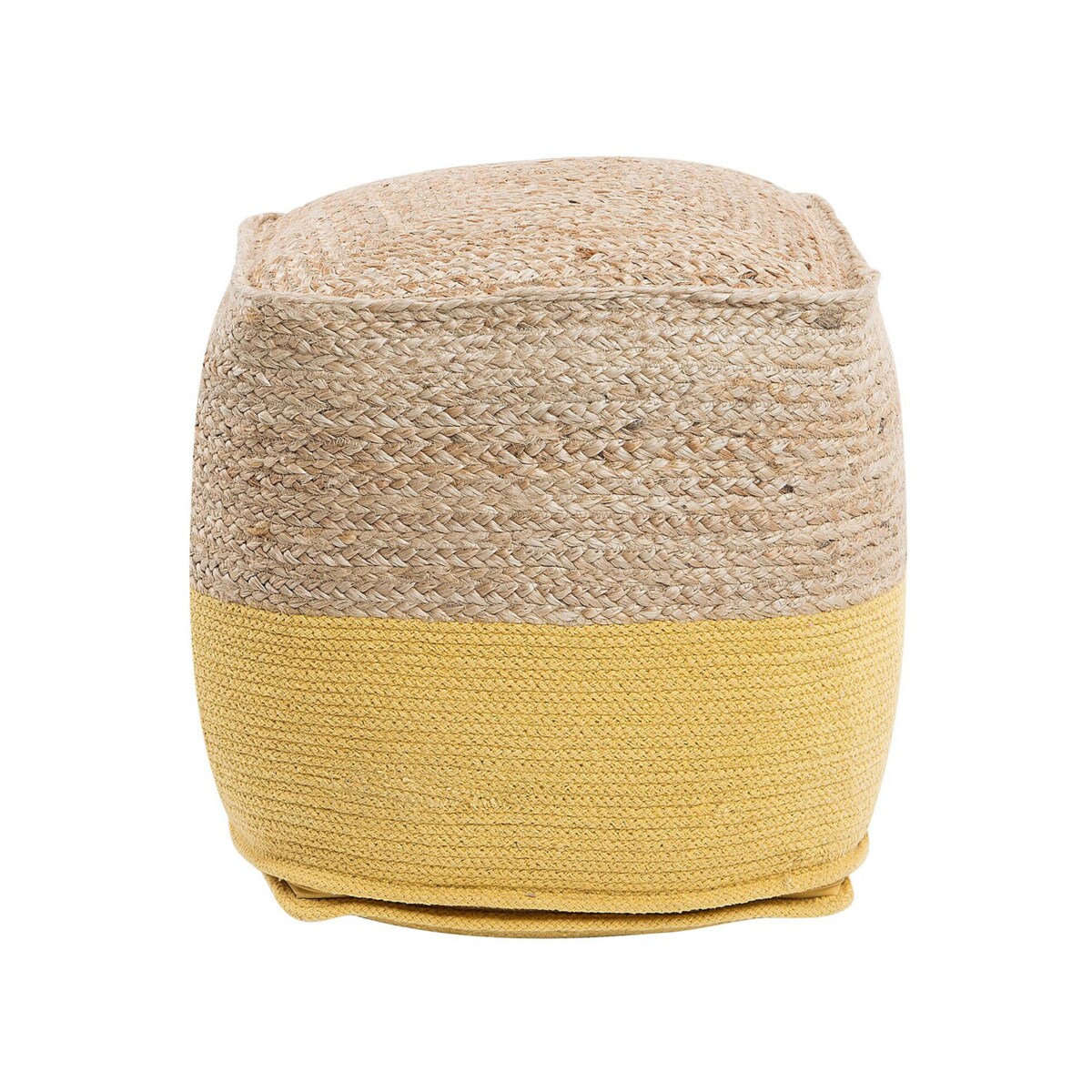 Puf 44 x 44 x 44 cm żółty KIRAMA