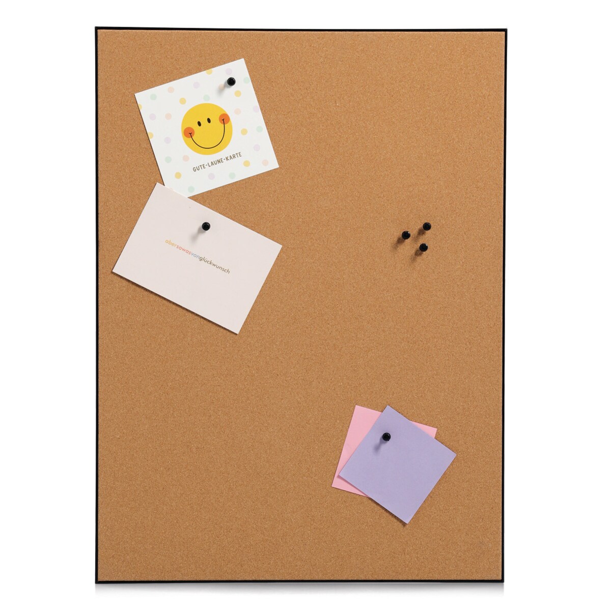 Tablica korkowa z czarną ramą 43 x 58 cm, ZELLER