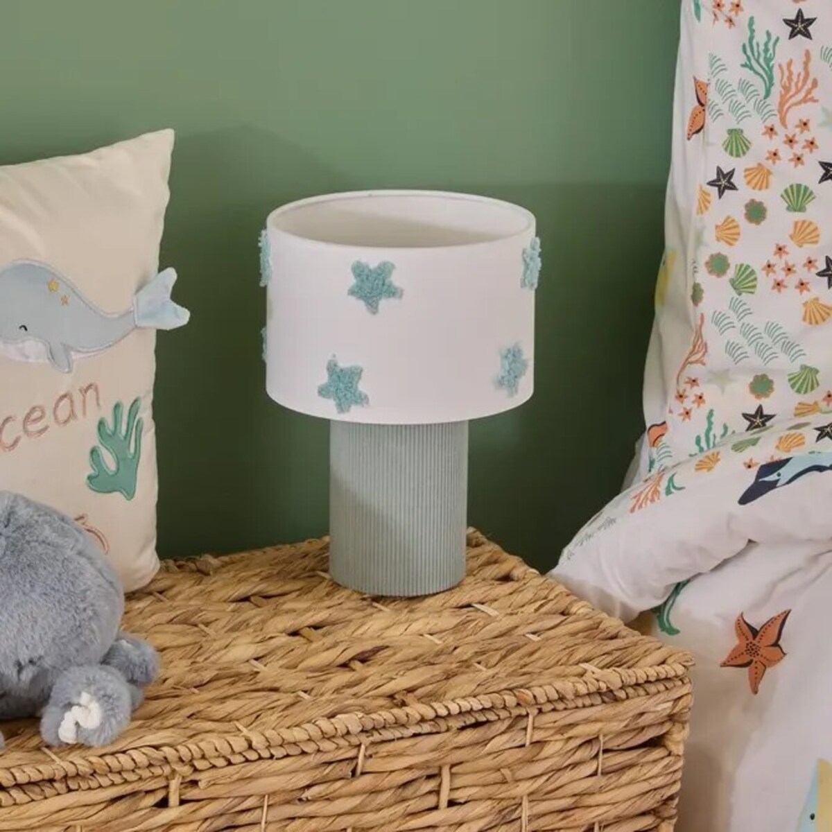 Lampa stołowa dla dzieci z gwiazdkami Orta