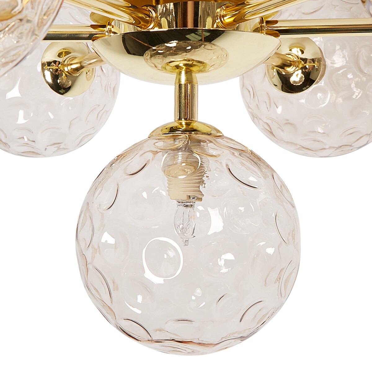 Lampa sufitowa ANADYR Szkło Beżowy