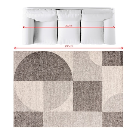 Dywan Casino light grey/cream 160x230cm, 160 x 230 cm