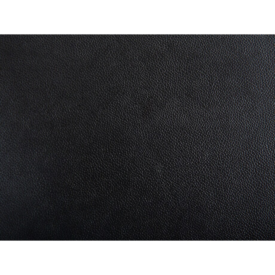 Otomana skórzana czarna LUNGO