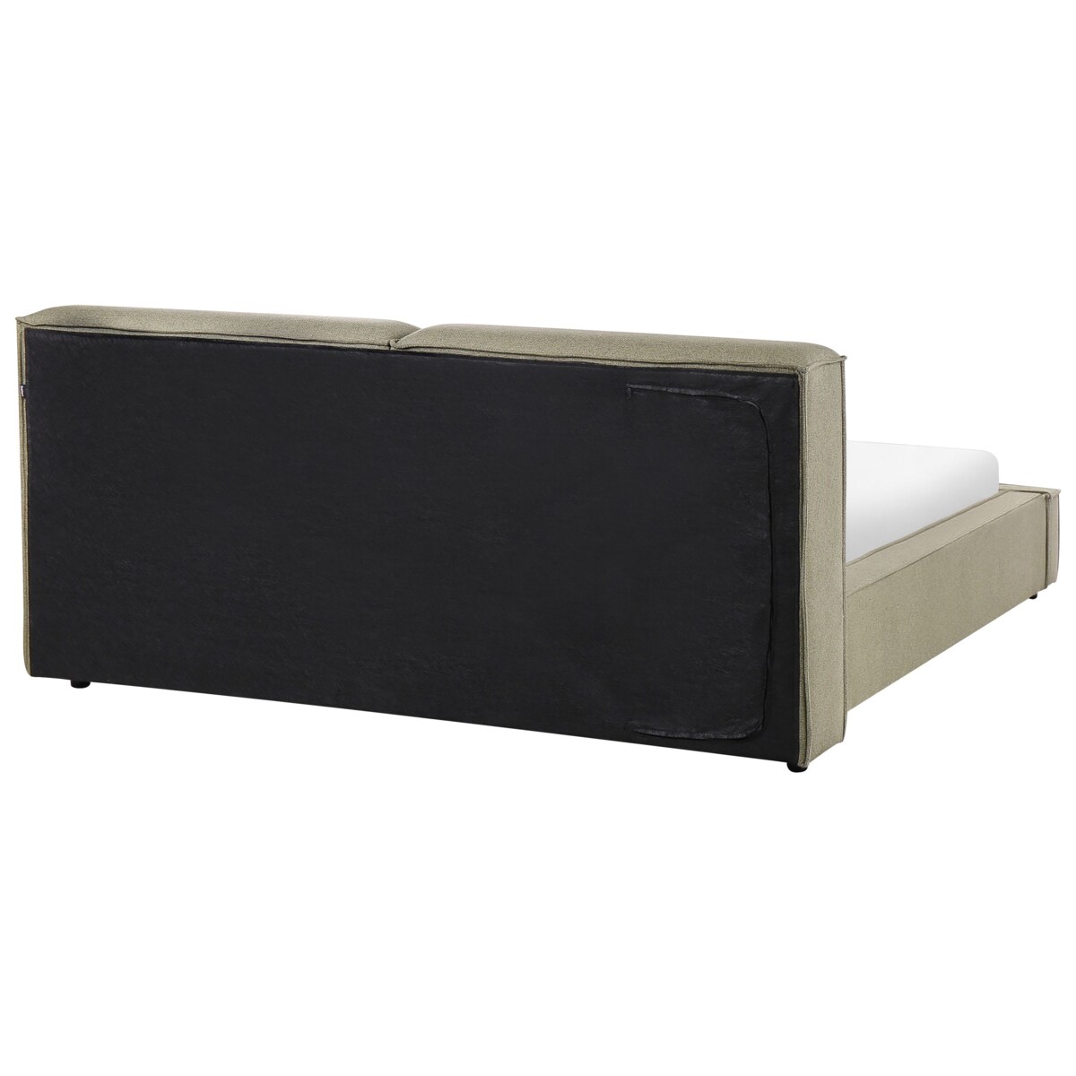 Łóżko tapicerowane 160 x 200 cm zielone LINARDS