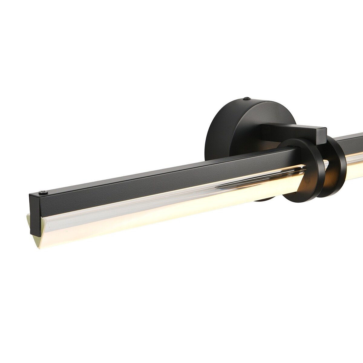 Lampa ścienna kinkiet LOVELY LED czarna 58 cm