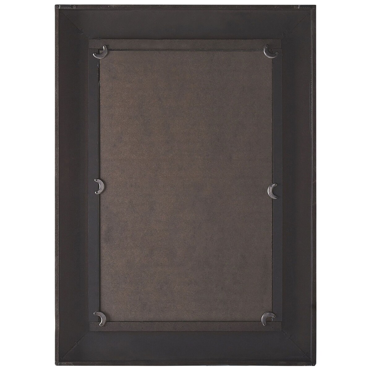 Bambusowe lustro ścienne 54 x 74 cm jasne drewno IGUALA