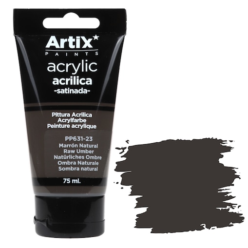 farba akrylowa artix pp631-23 raw umber 75ml