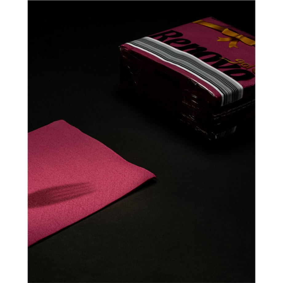 Serwetki stołowe Renova GOLD bordowe 40 szt