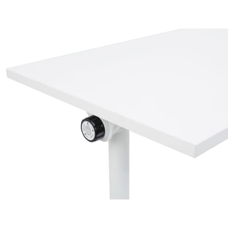 Składane biurko CAVI Biały 120 cm 60 cm Z kółkami