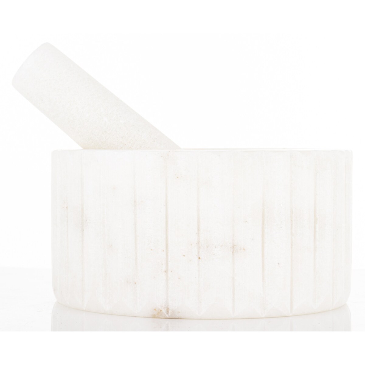 Moździerz kuchenny marmurowy biały Ø 14x7 cm BIANCO