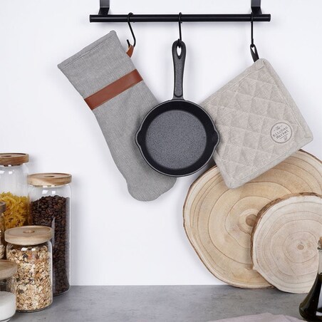 Patelnia Żeliwna Okrągła Talerz Żeliwny na Kuchenke Grill Ognisko 16 cm