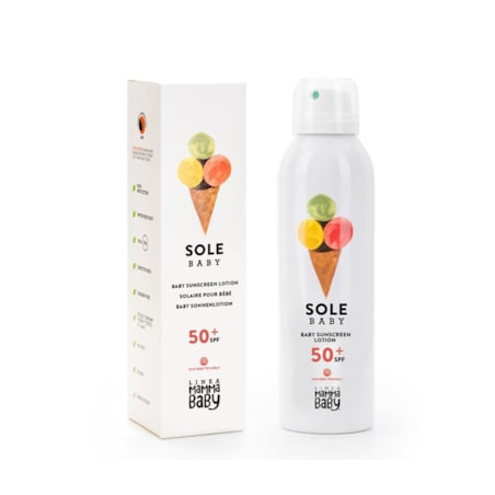 Linea MammaBaby - Balsam z filtrem przec iwsłonecznym SPF 50+ Eco Reef Baby, 150ml