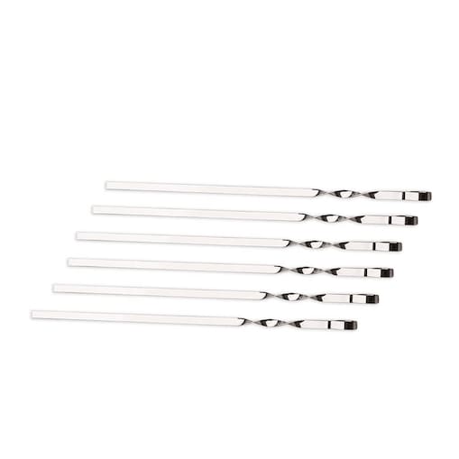 Szpikulce do szaszłyków patyki patyczki metalowe szaszłyki 6SZT 45CM MAESTRO MR-1007