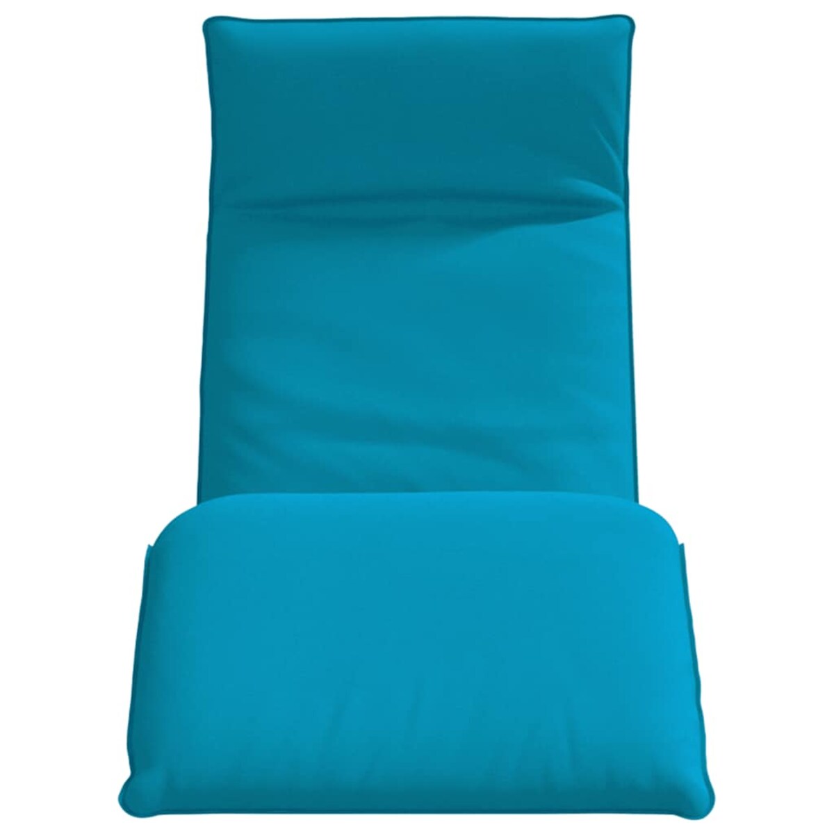 vidaXL Leżak składany jasnoniebieski 175x54x8,5 cm Oxford Fabric