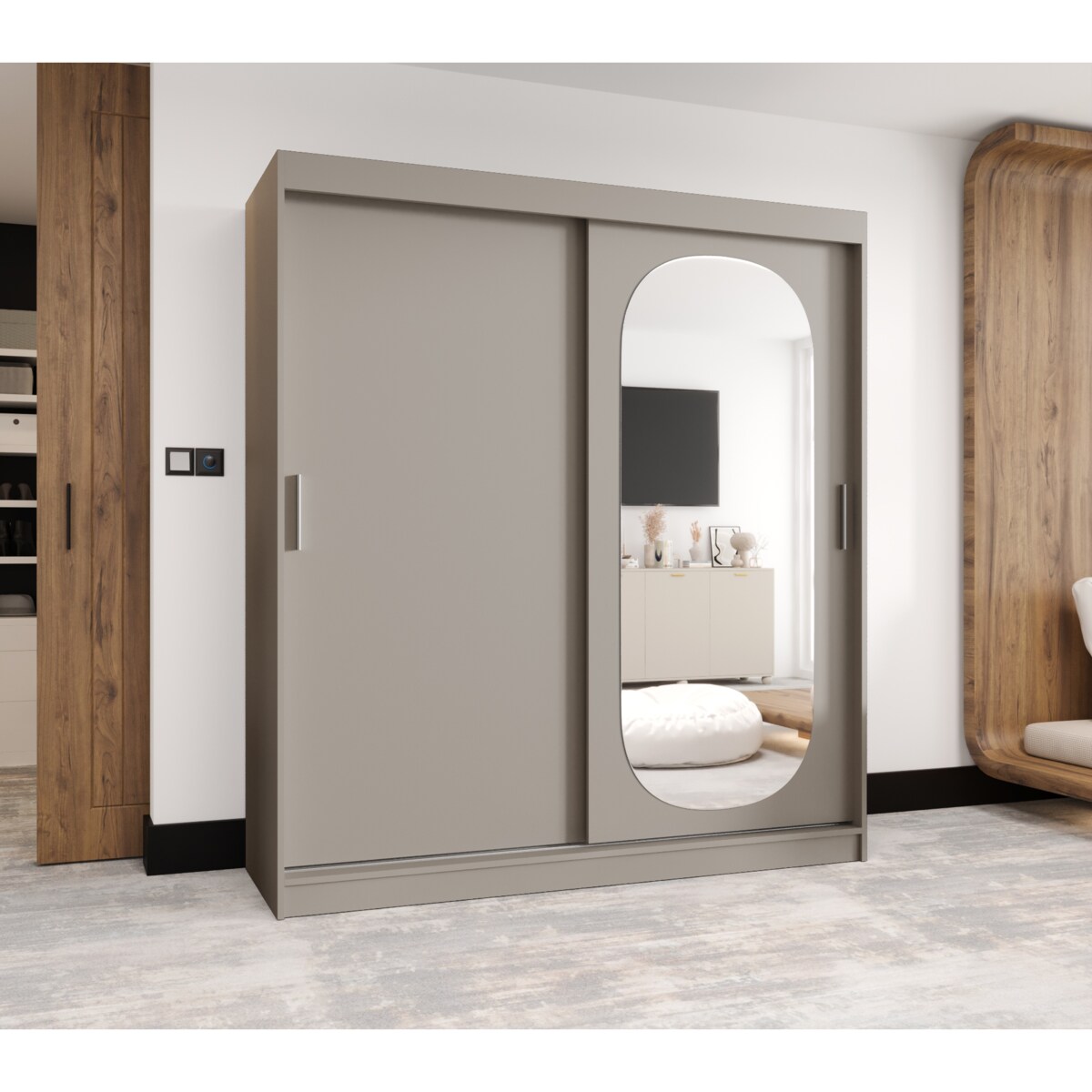 Szafa przesuwna ROYAL 180 kaszmir