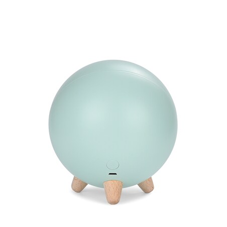 Lampka nocna z kotkiem seledynowa