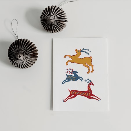 Plakat Renifery 21x30cm