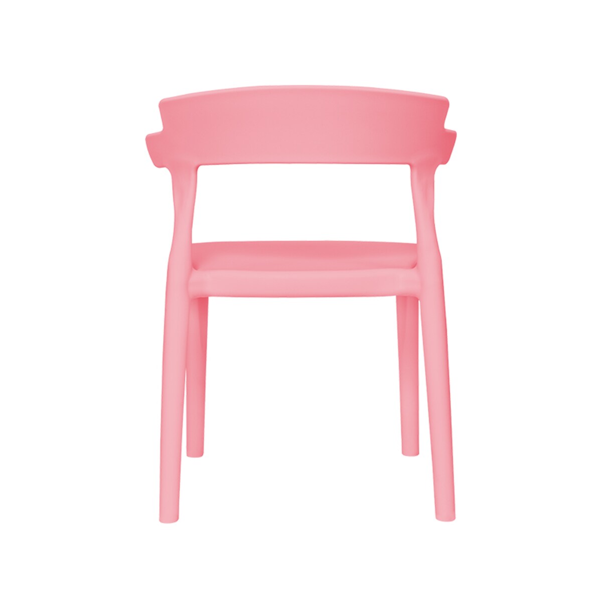 Krzesło dla dzieci różowe plastikowe stabilne dziecięce